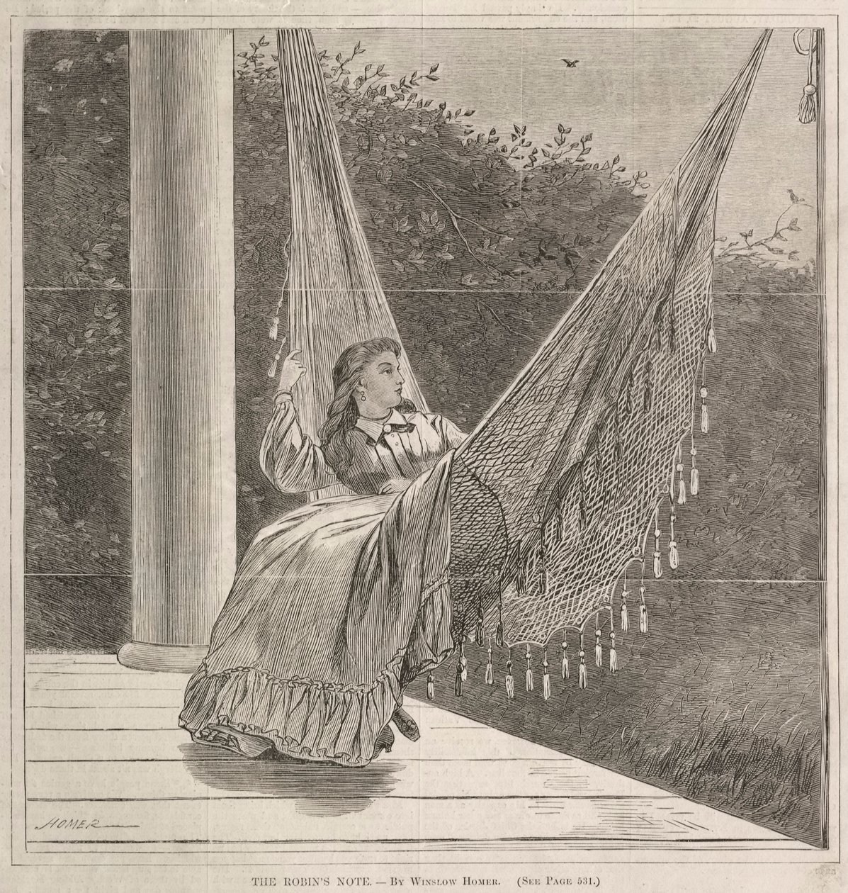 Notatka Robinsa, 1870. autorstwa Winslow Homer