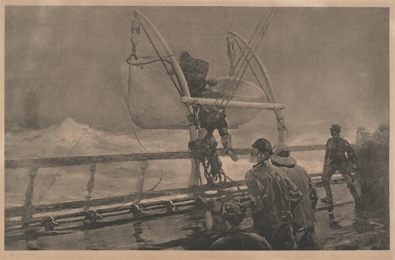 Sygnał niepokoju autorstwa Winslow Homer