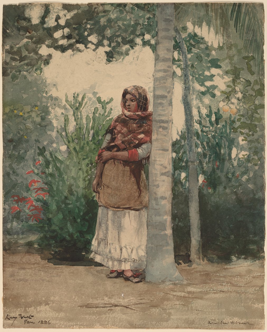 Pod palmą autorstwa Winslow Homer