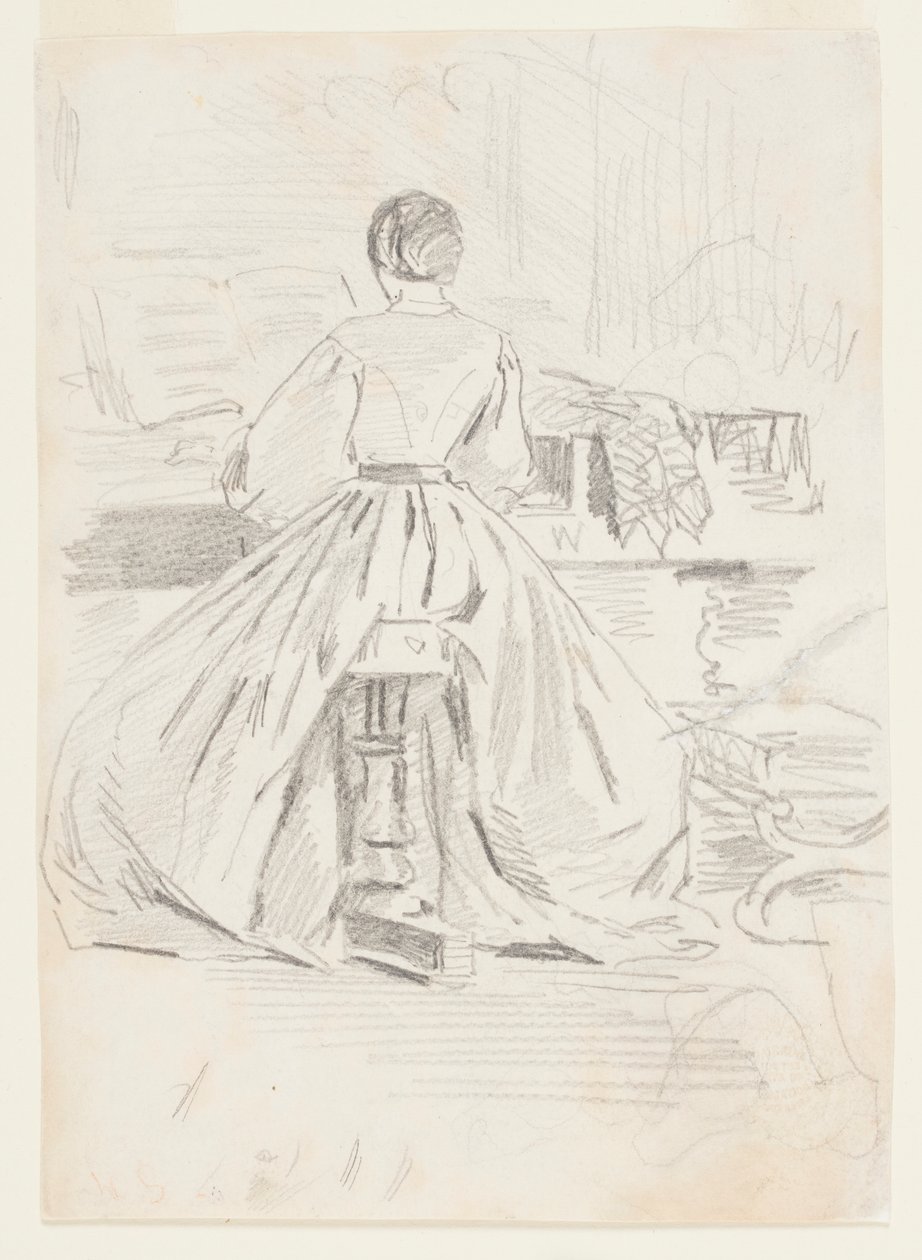 Kobieta przy fortepianie autorstwa Winslow Homer