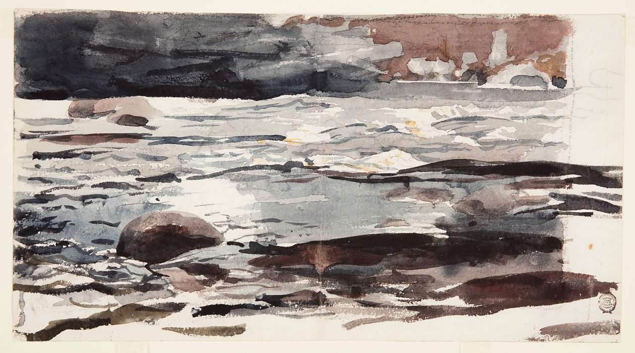 Leśny strumień autorstwa Winslow Homer