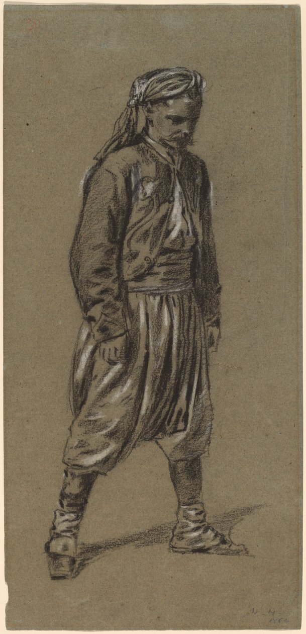 Żuaw, 1864. autorstwa Winslow Homer