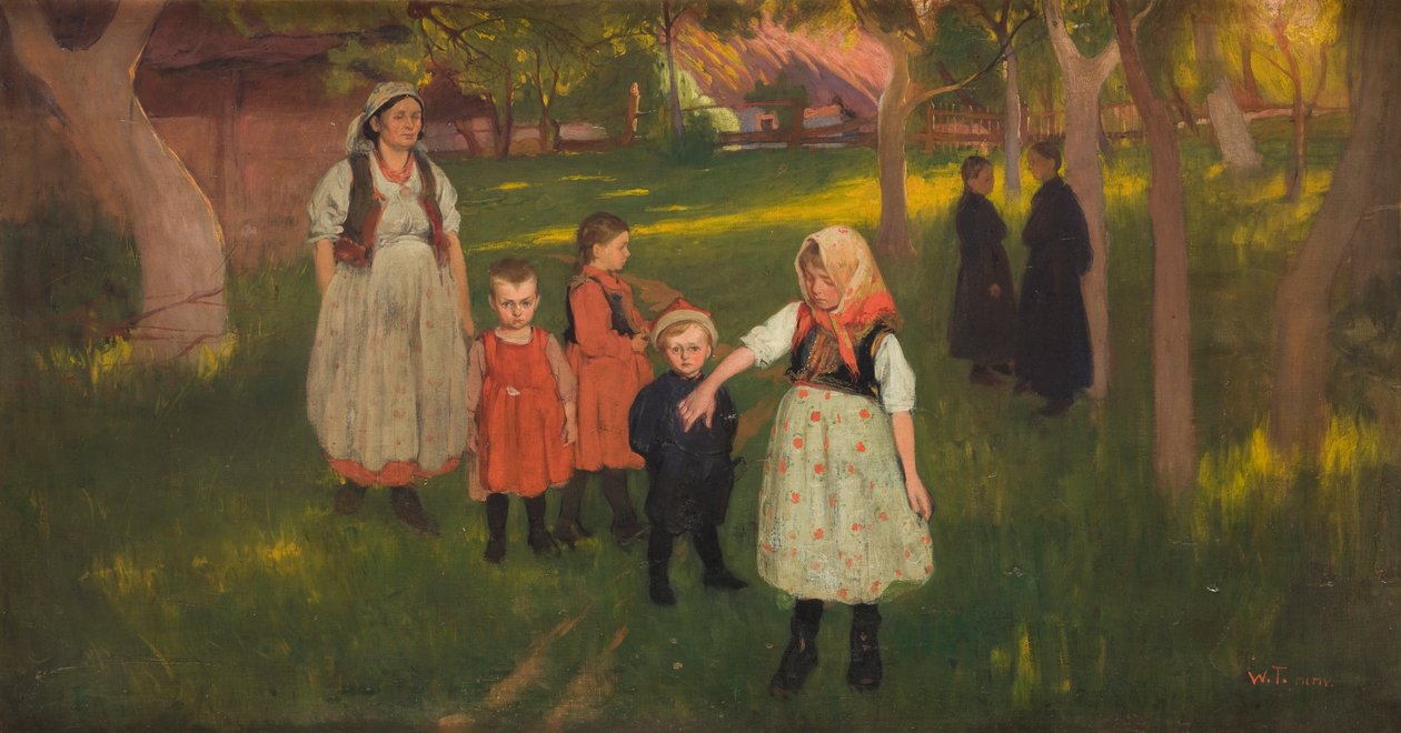 Majątek lub Rodzina artysty autorstwa Wlodzimierz Tetmajer