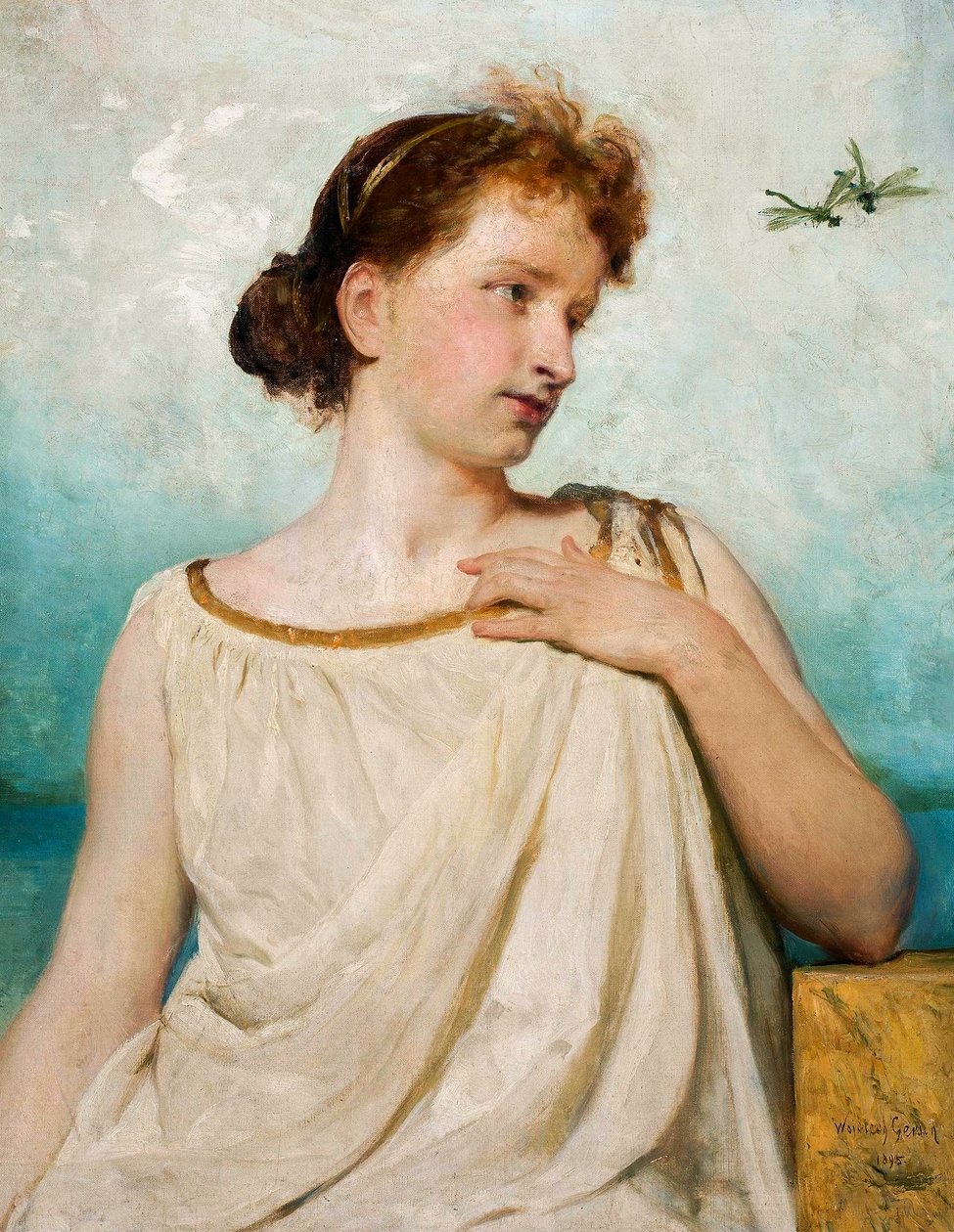 Portret Ireny Poswikownej-Solskiej. autorstwa Wojciech Gerson