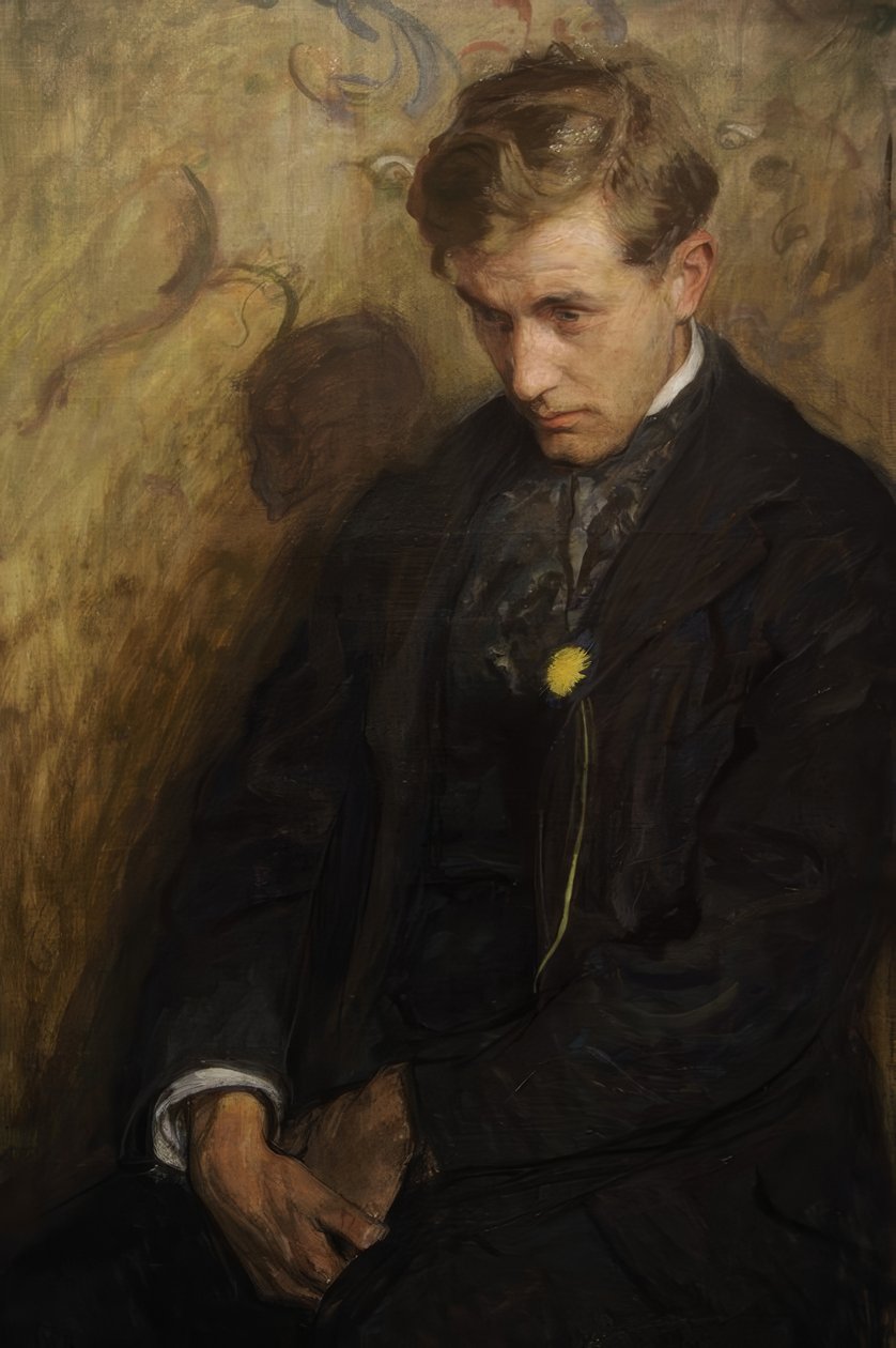 Melancholijny autorstwa Wojciech Weiss
