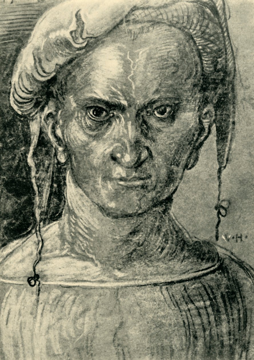 Portret mężczyzny, 1522, 1943. autorstwa Wolf Huber