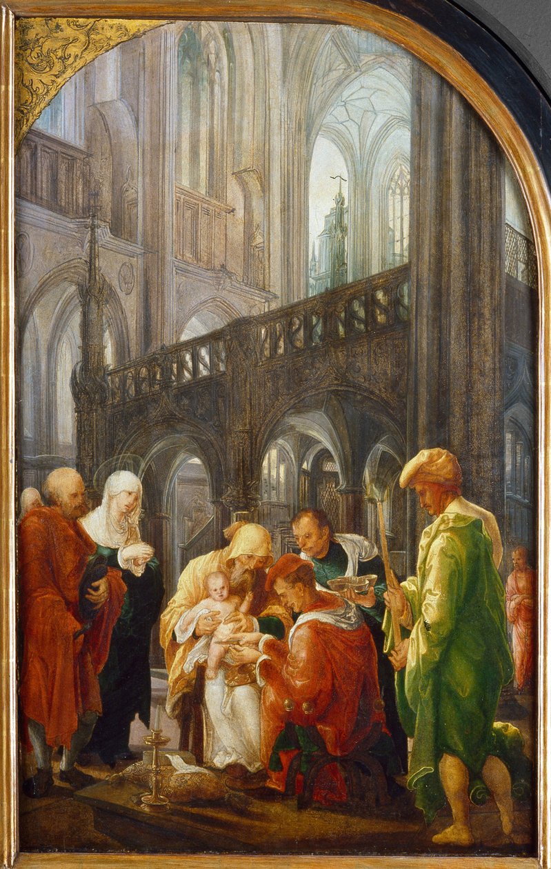 Obrzezanie Chrystusa, 1521 autorstwa Wolf Huber