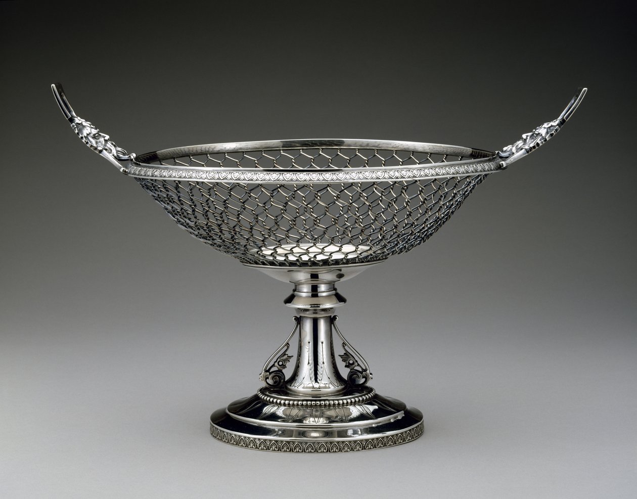 Stoisko z owocami, ok. 1860-1875 (srebrny) autorstwa Wood and Hughes