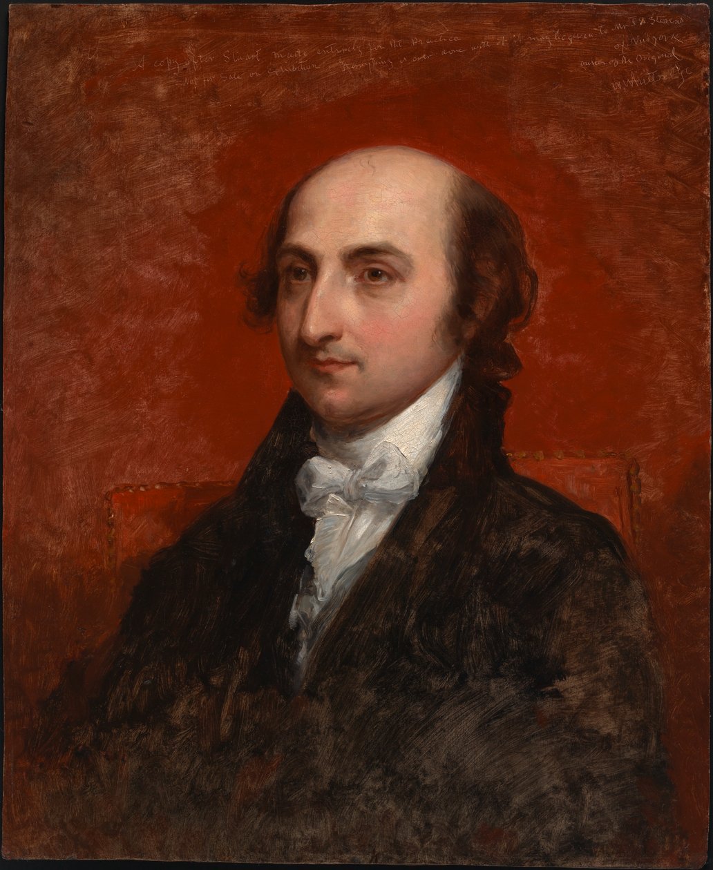 Albert Gallatin, po 1859 r. autorstwa Worthington Whittredge
