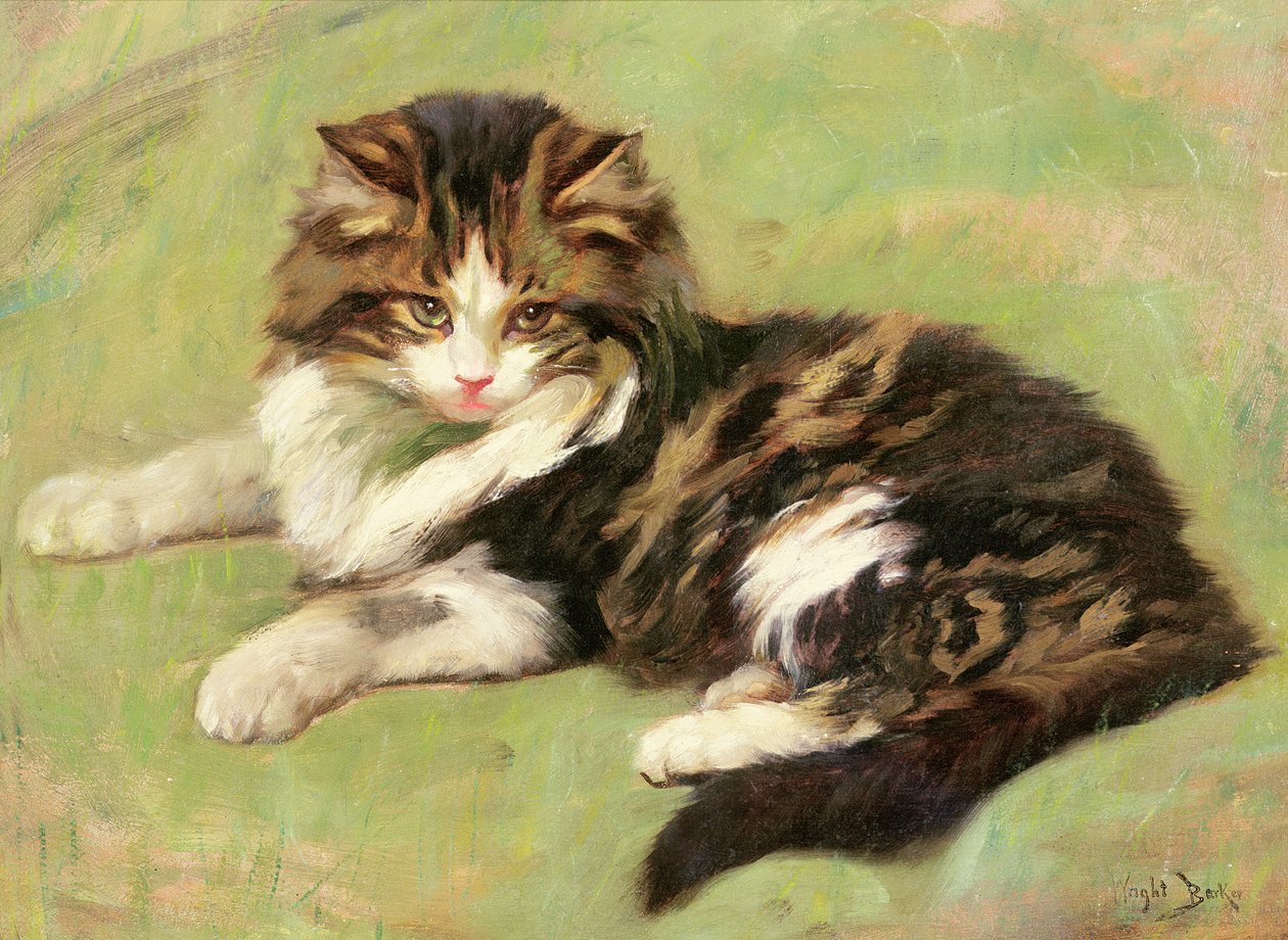 W spoczynku autorstwa Wright Barker