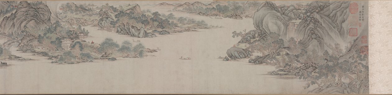 Powitanie wiosny, 1600. autorstwa Wu Bin