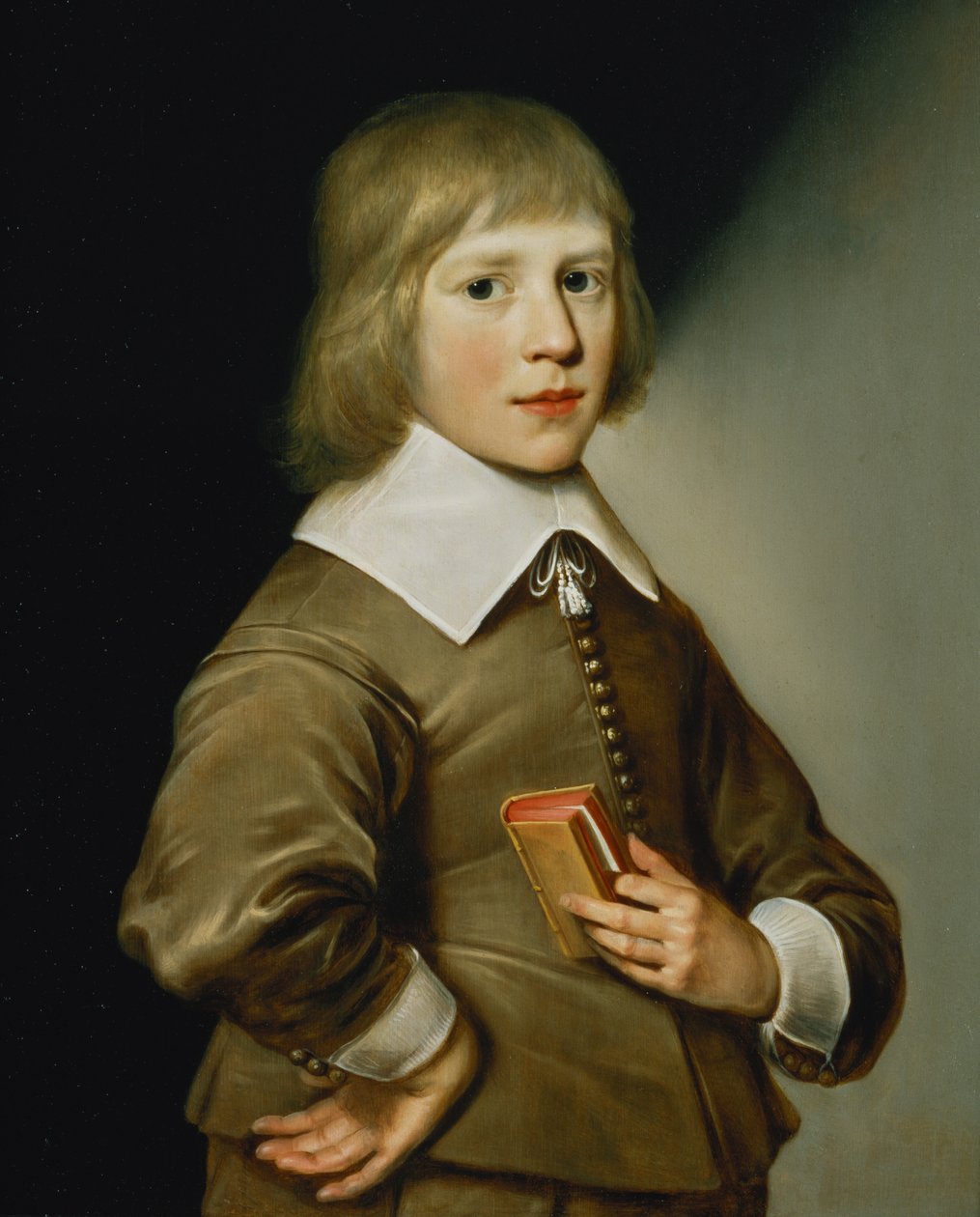 Portret chłopca autorstwa Wybrand Simonsz. de Geest