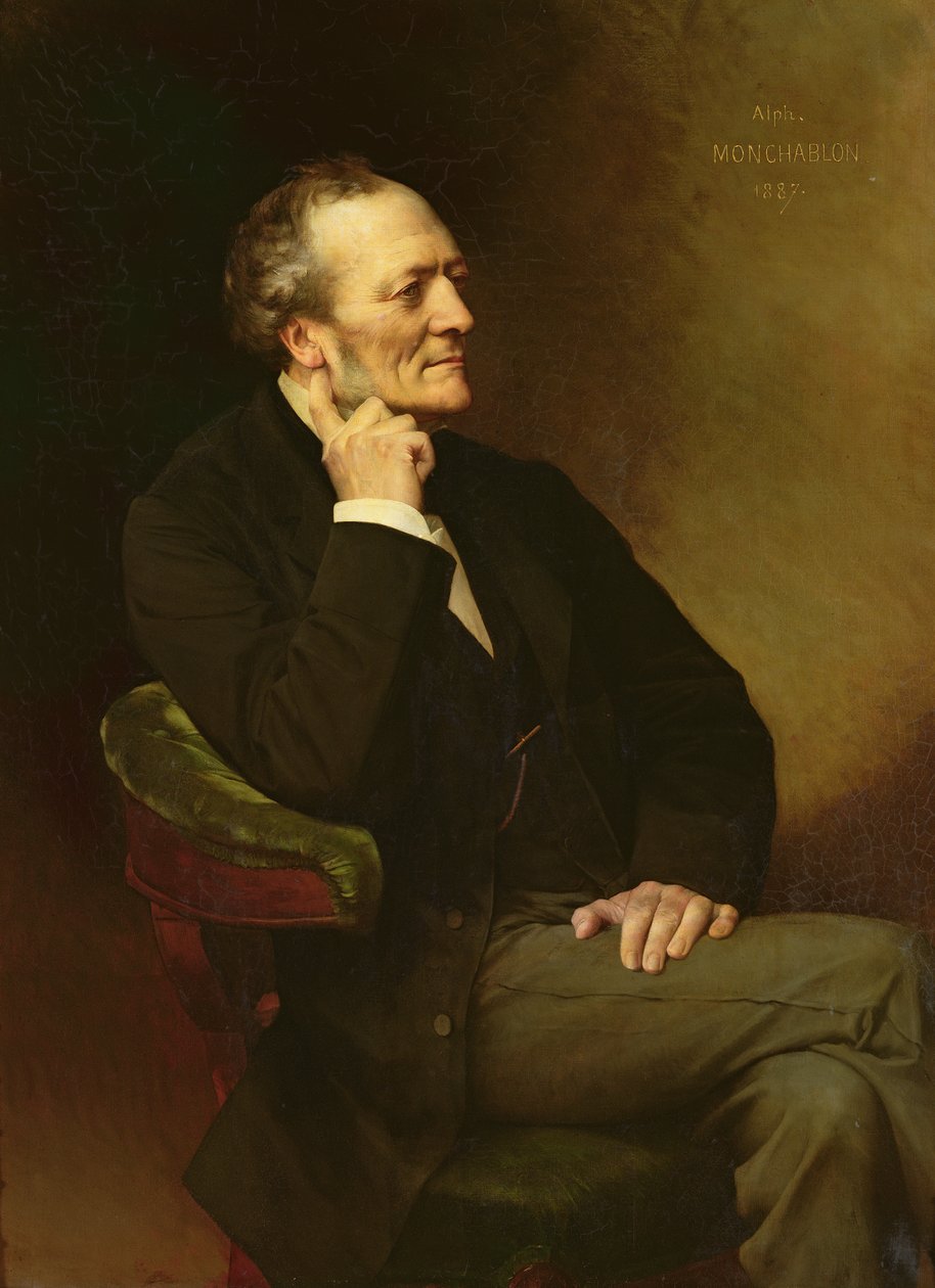 Ludwik Józef w formie bufetu (1818-98) 1887 autorstwa Xavier Alphonse Monchablon