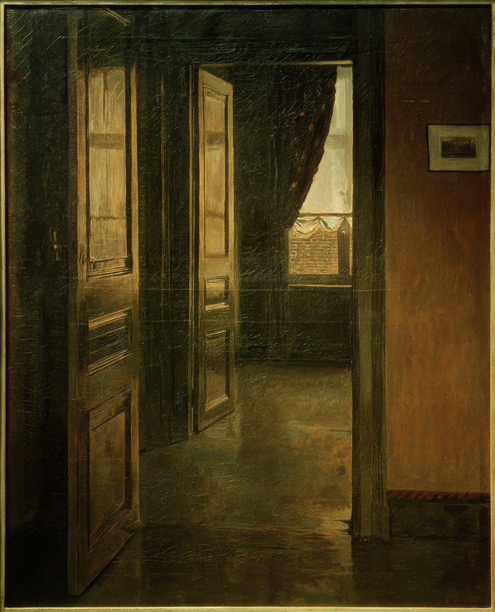 Drzwi autorstwa Xavier Mellery