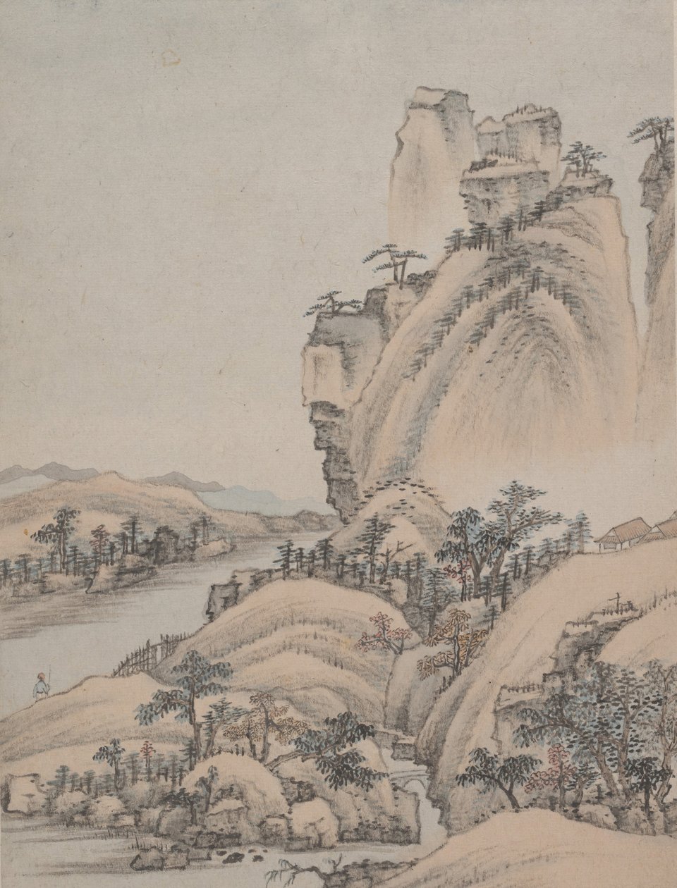 Pejzaże, dat. 1668. autorstwa Xiao Yuncong