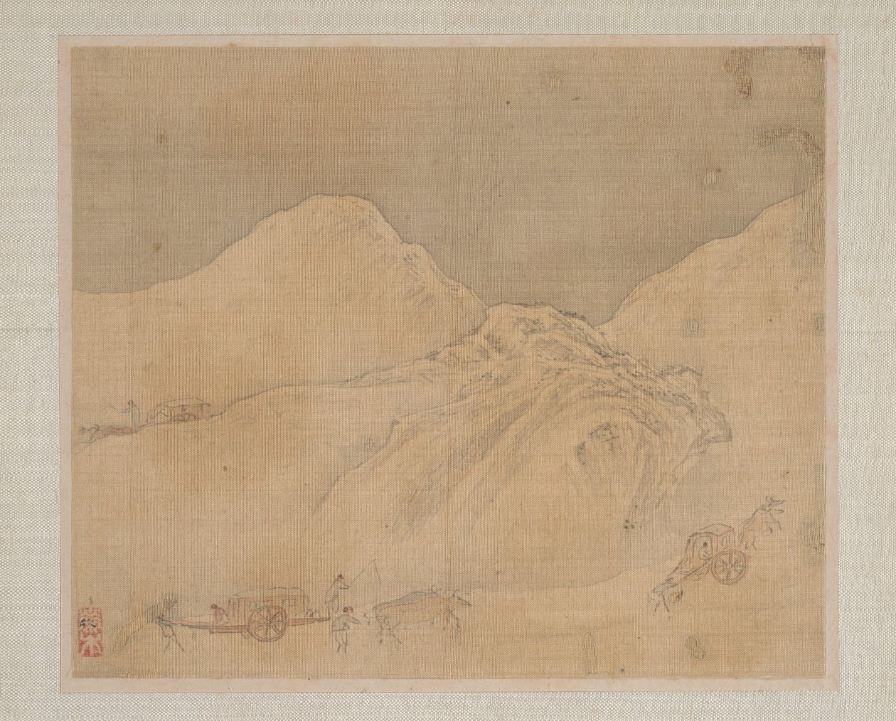Pejzaże, dat. 1652. autorstwa Ye Xin