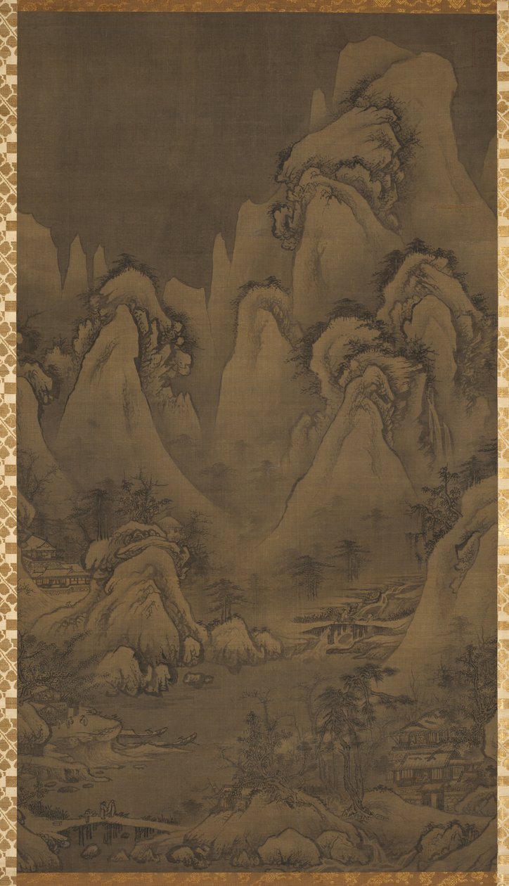 Zimowy krajobraz autorstwa Yeoseol (Korean)