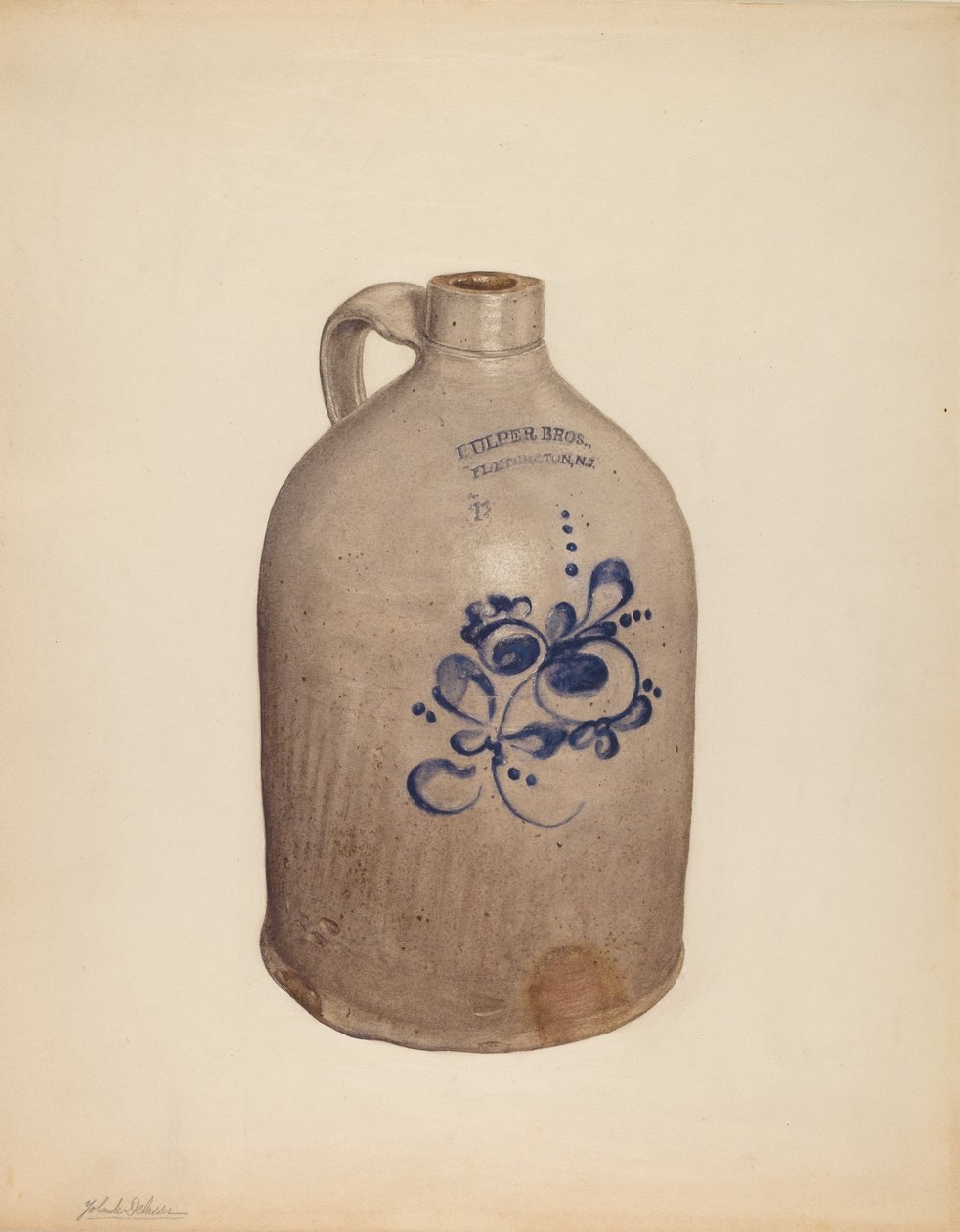 Dzbanek, ok. 1938. autorstwa Yolande Delasser