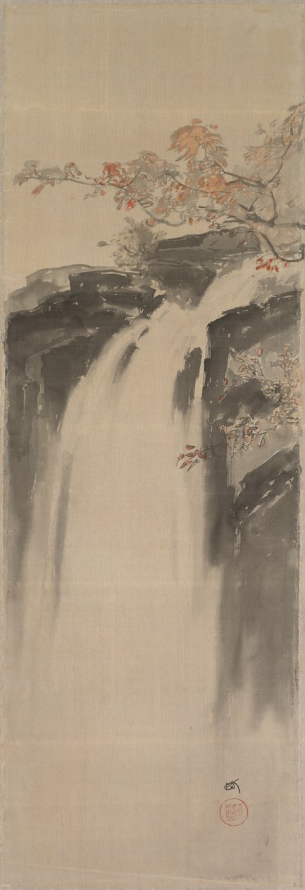 Wodospad autorstwa Yoshida Hiroshi