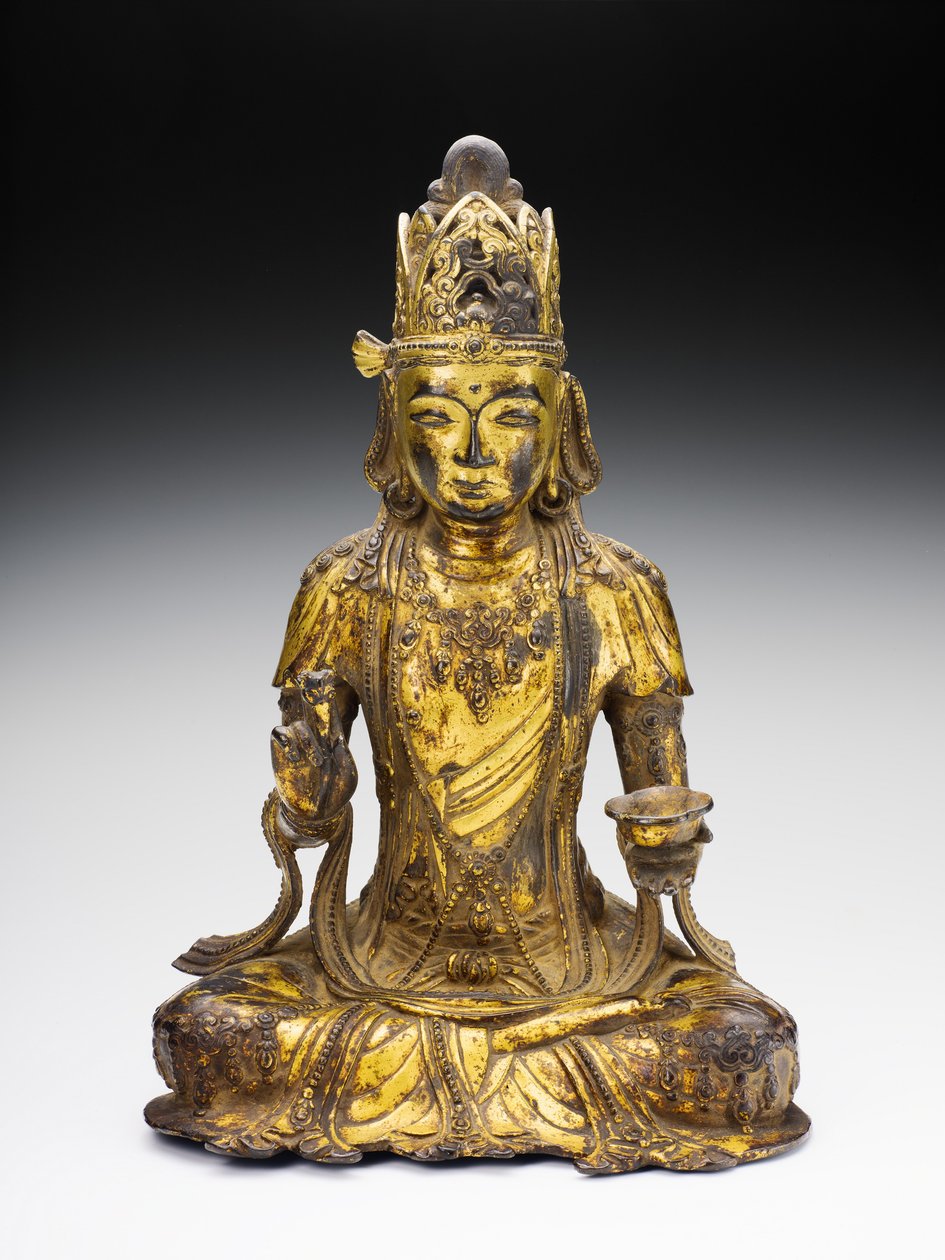 Guanyin autorstwa Yuan Dynasty Chinese School