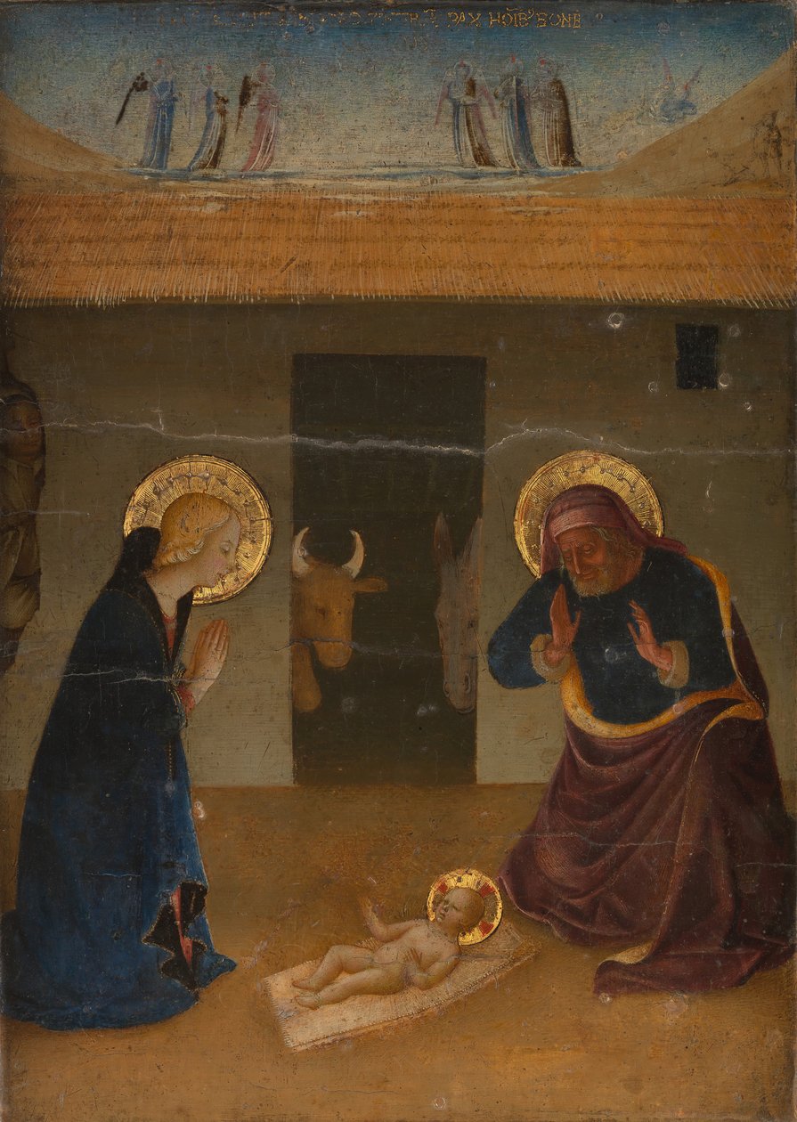 Narodzenie Chrystusa. autorstwa Zanobi di Benedetto Strozzi