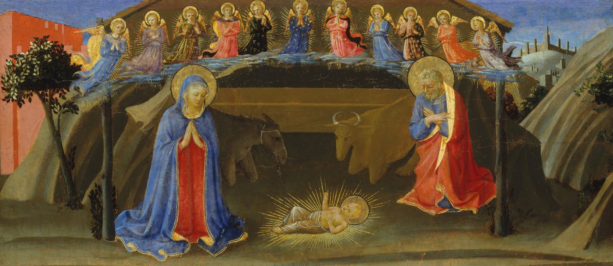 Narodzenia, ok. godz. 1433-34. autorstwa Zanobi di Benedetto Strozzi