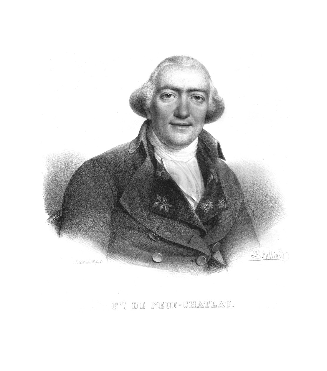 Francois de Neuf-Chateau, ok. 1820 r. autorstwa Zephirin Felix Jean Marius Belliard