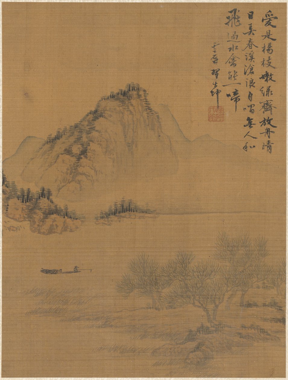 Krajobraz, 1775. autorstwa Zhai Dakun