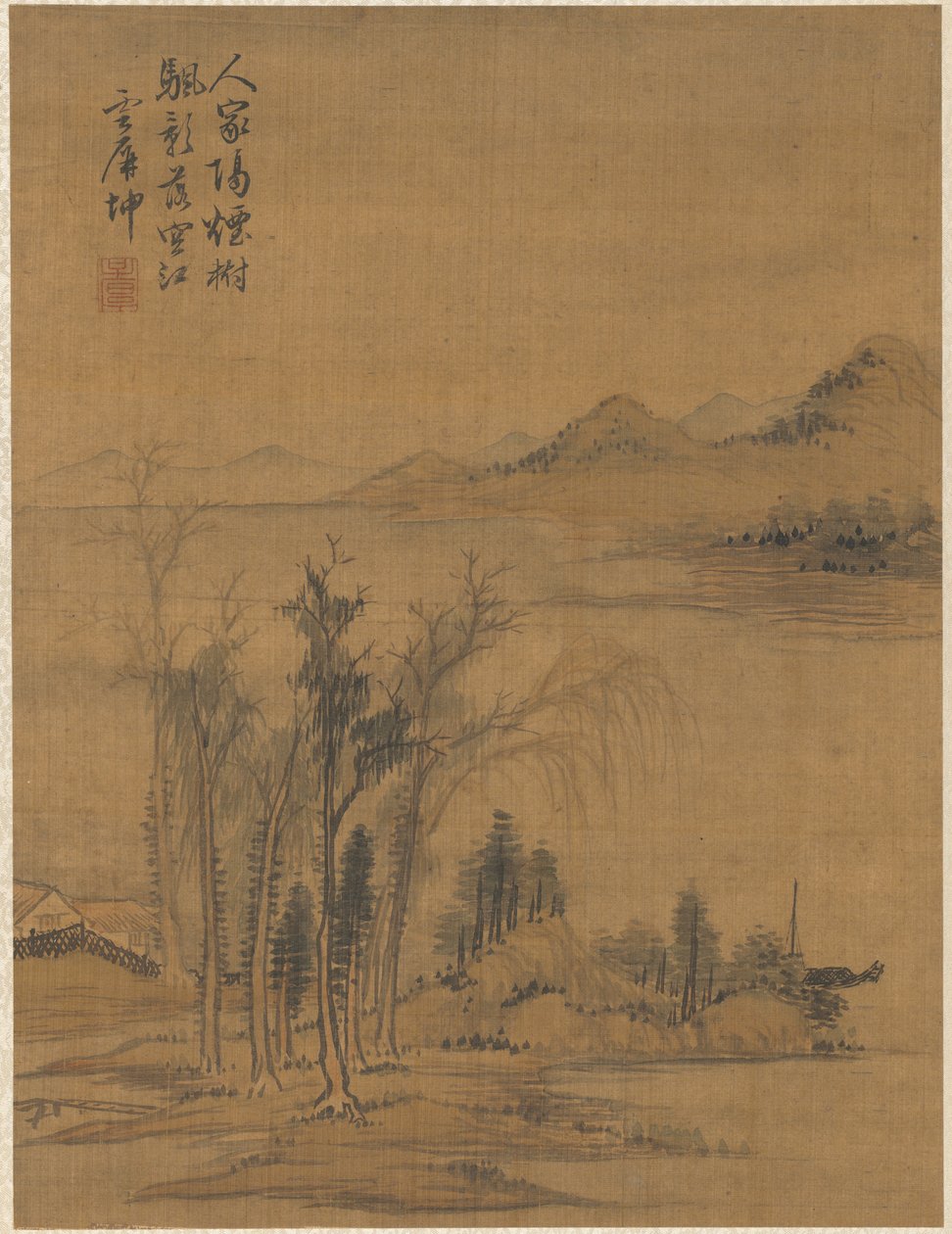 Krajobraz, 1775. autorstwa Zhai Dakun