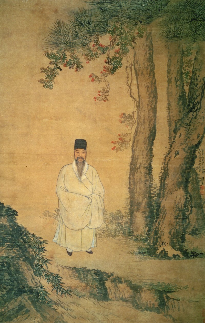 portret hu any U, 1626 autorstwa Zhang Hong