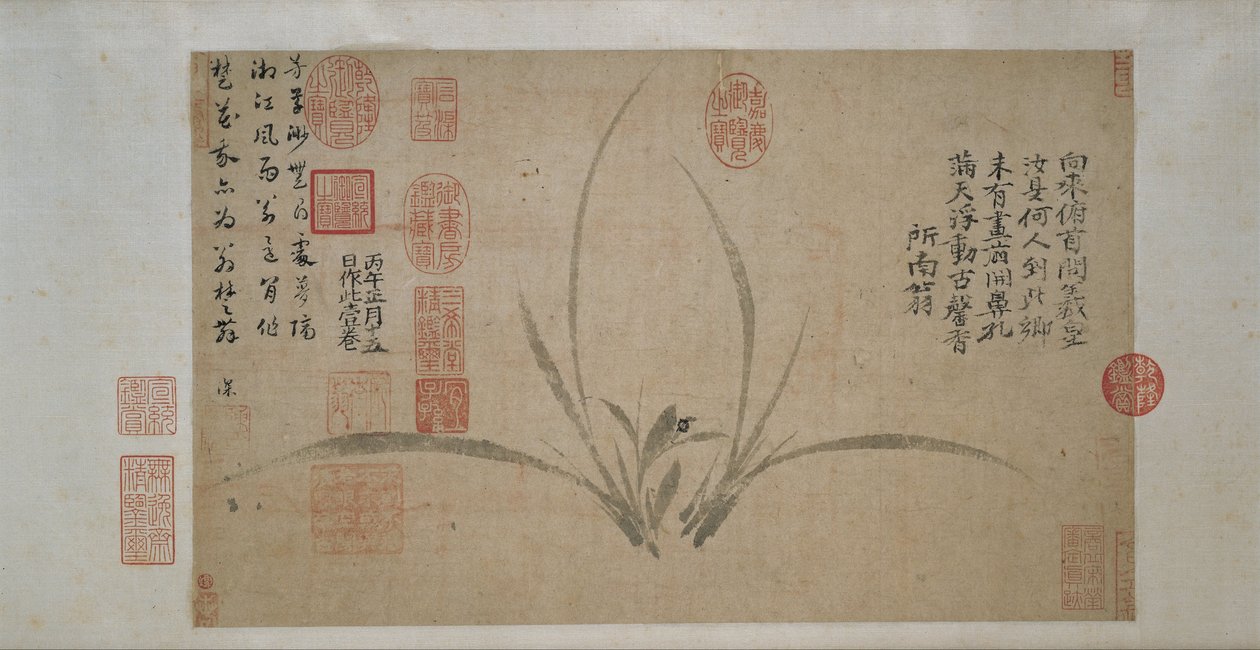 Orchidea autorstwa Zheng Sixiao
