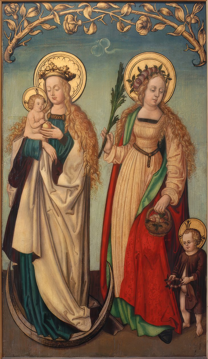 Antonius-Retabel autorstwa Zürcher Veilchenmeister
