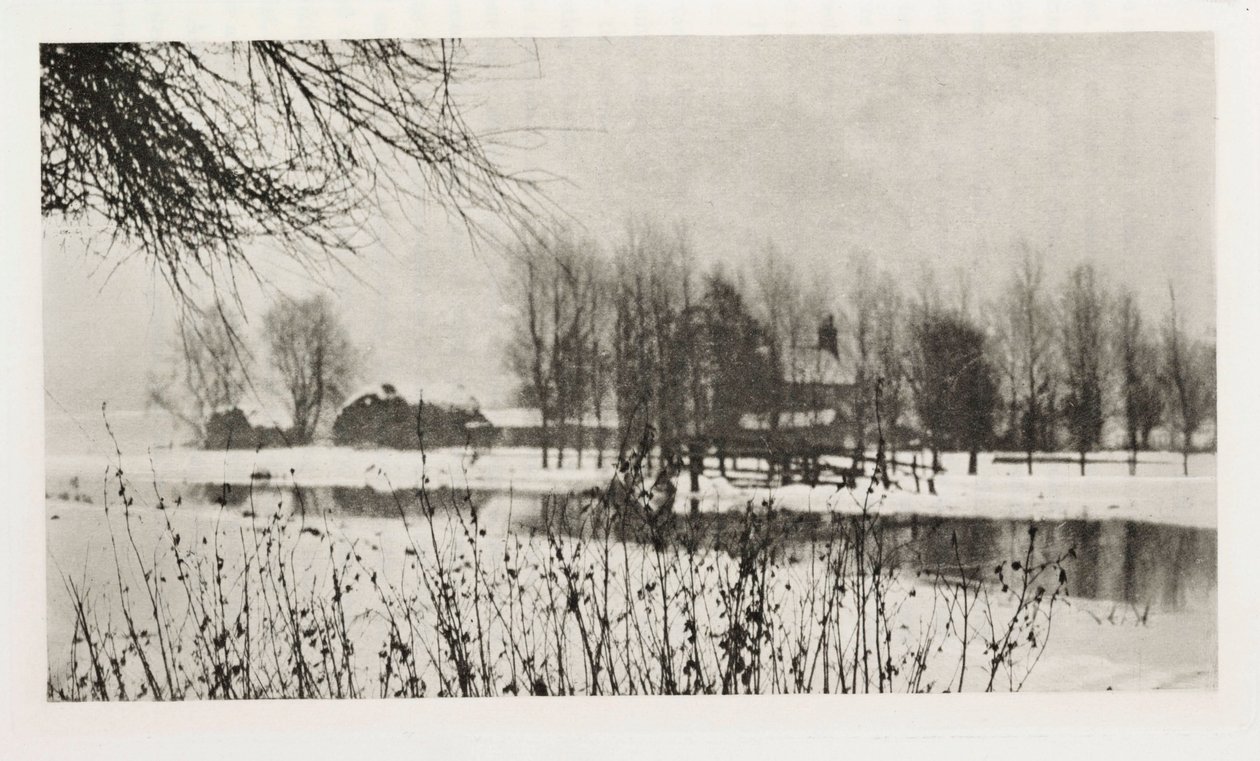 „Posępna zima” autorstwa Frederick (attr. to) Barnard