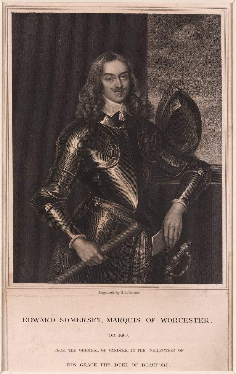 Edward Somerset, markiz Worcester, ok. 1640 r. autorstwa Frederick (attr. to) Barnard