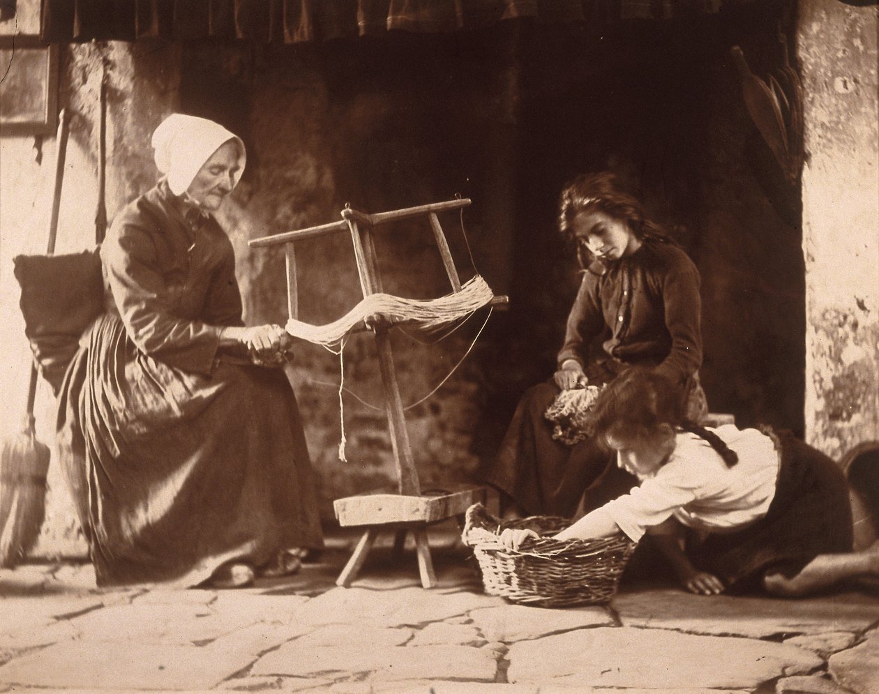 Tkaczka, ok. 1900 autorstwa Frederick (attr. to) Barnard
