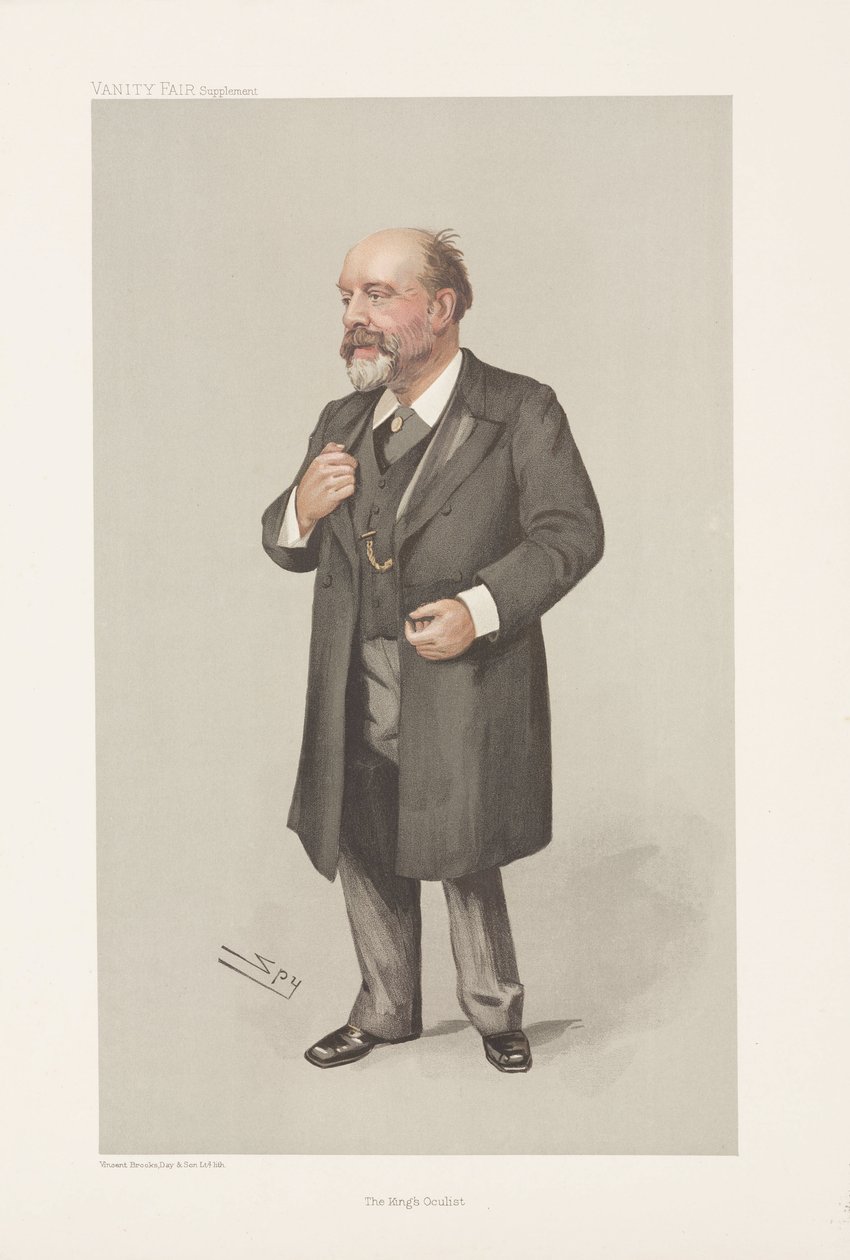 George Anderson Critchett, chirurg oka autorstwa Frederick (attr. to) Barnard