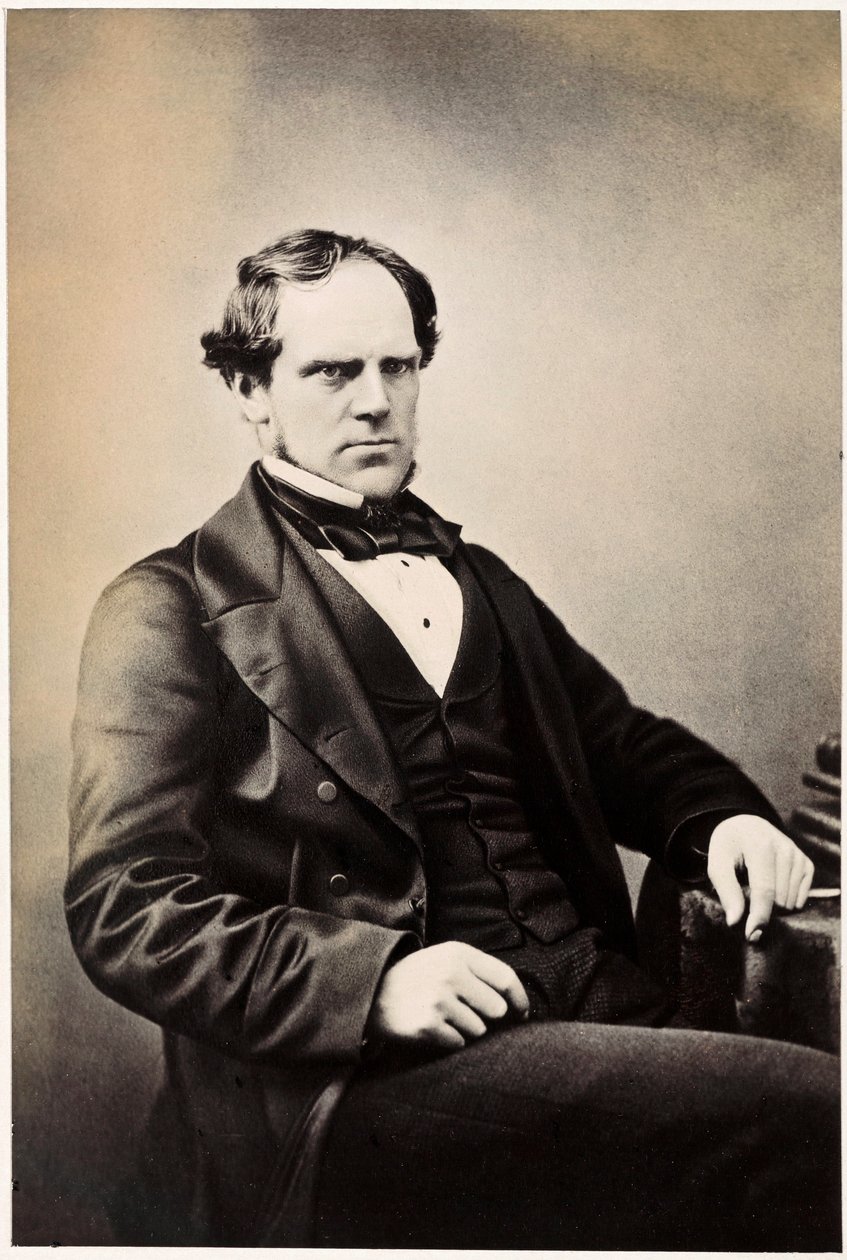 John Ramsbottom, angielski inżynier kolei, ok. 1850 autorstwa Frederick (attr. to) Barnard