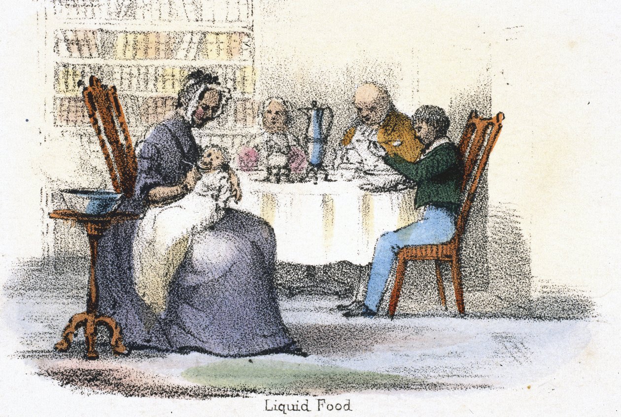Żywność płynna”, ok. 1845 autorstwa Frederick (attr. to) Barnard