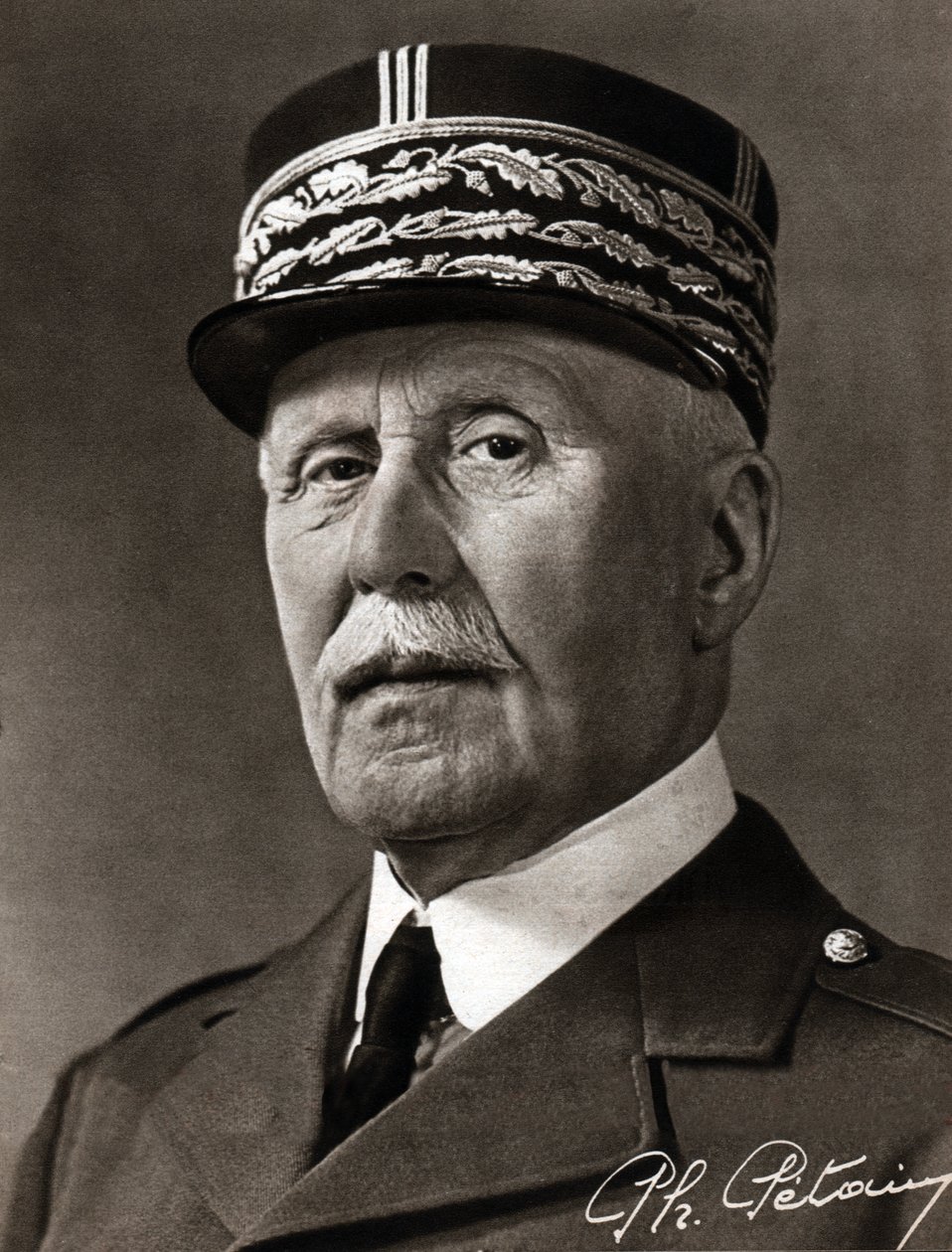 Marszałek Philippe Petain. Marshall Philippe Petain. autorstwa Ferdinand Georg Waldmuller