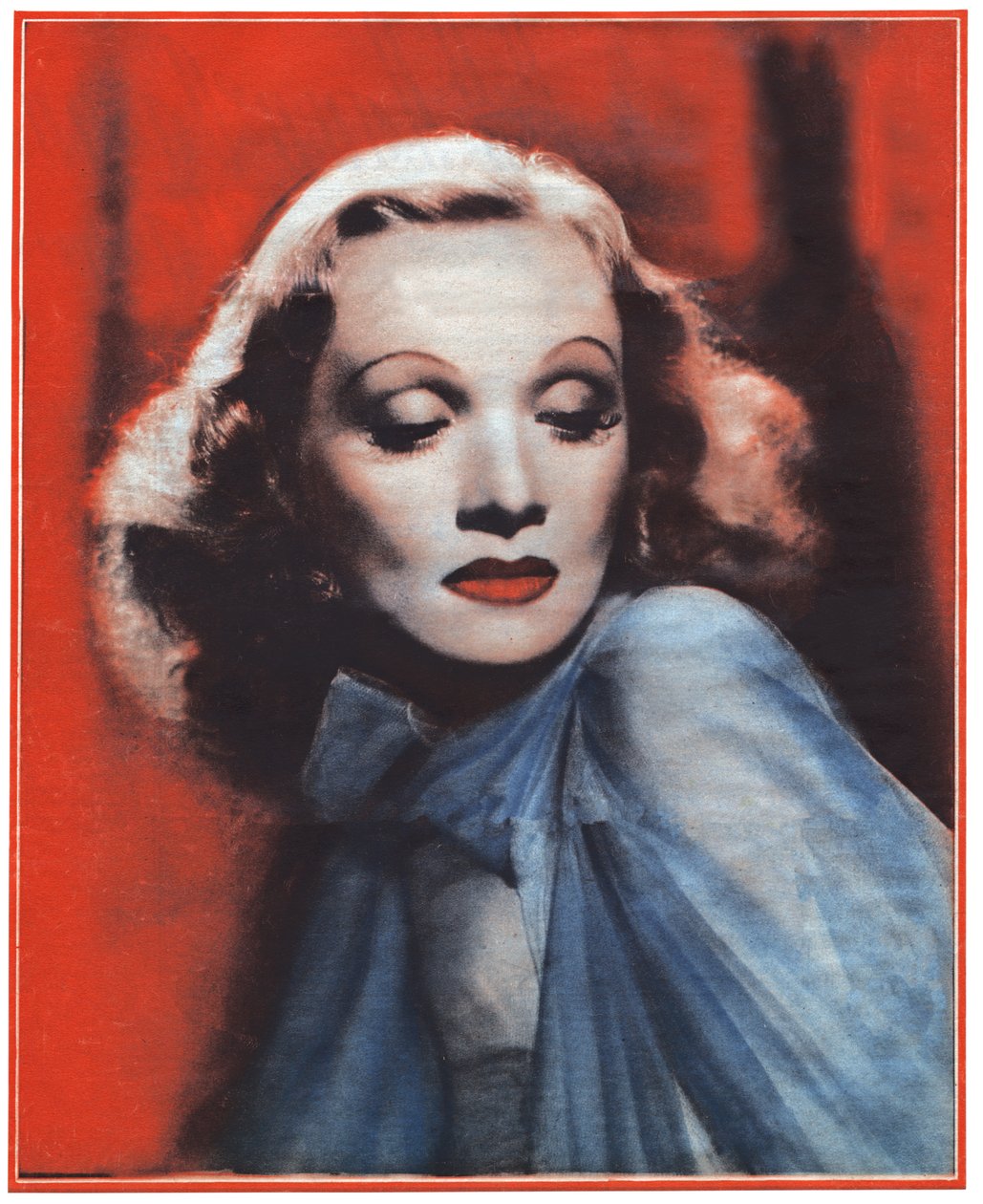 Marlena Dietrich autorstwa . .