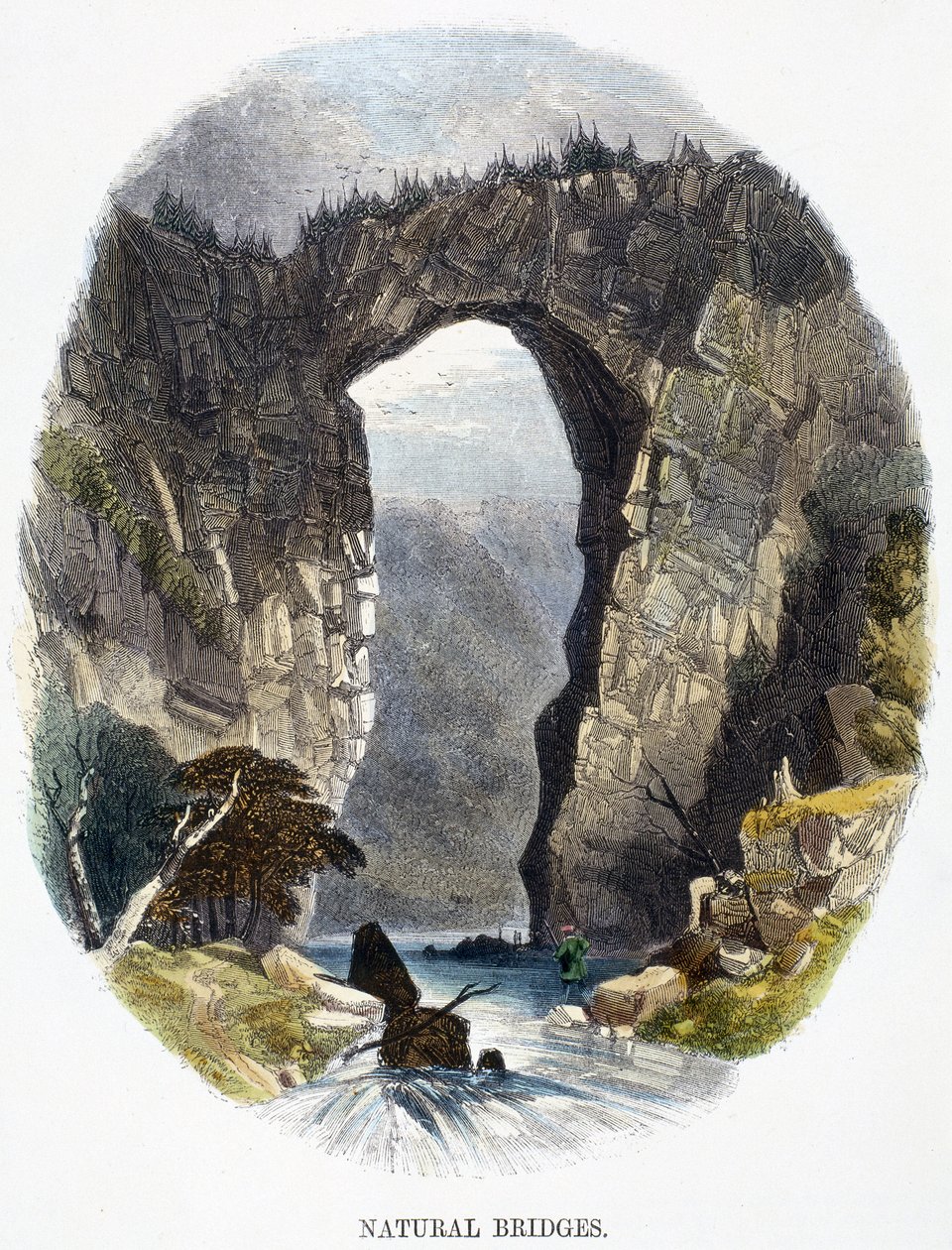 Mosty naturalne autorstwa Frederick (attr. to) Barnard