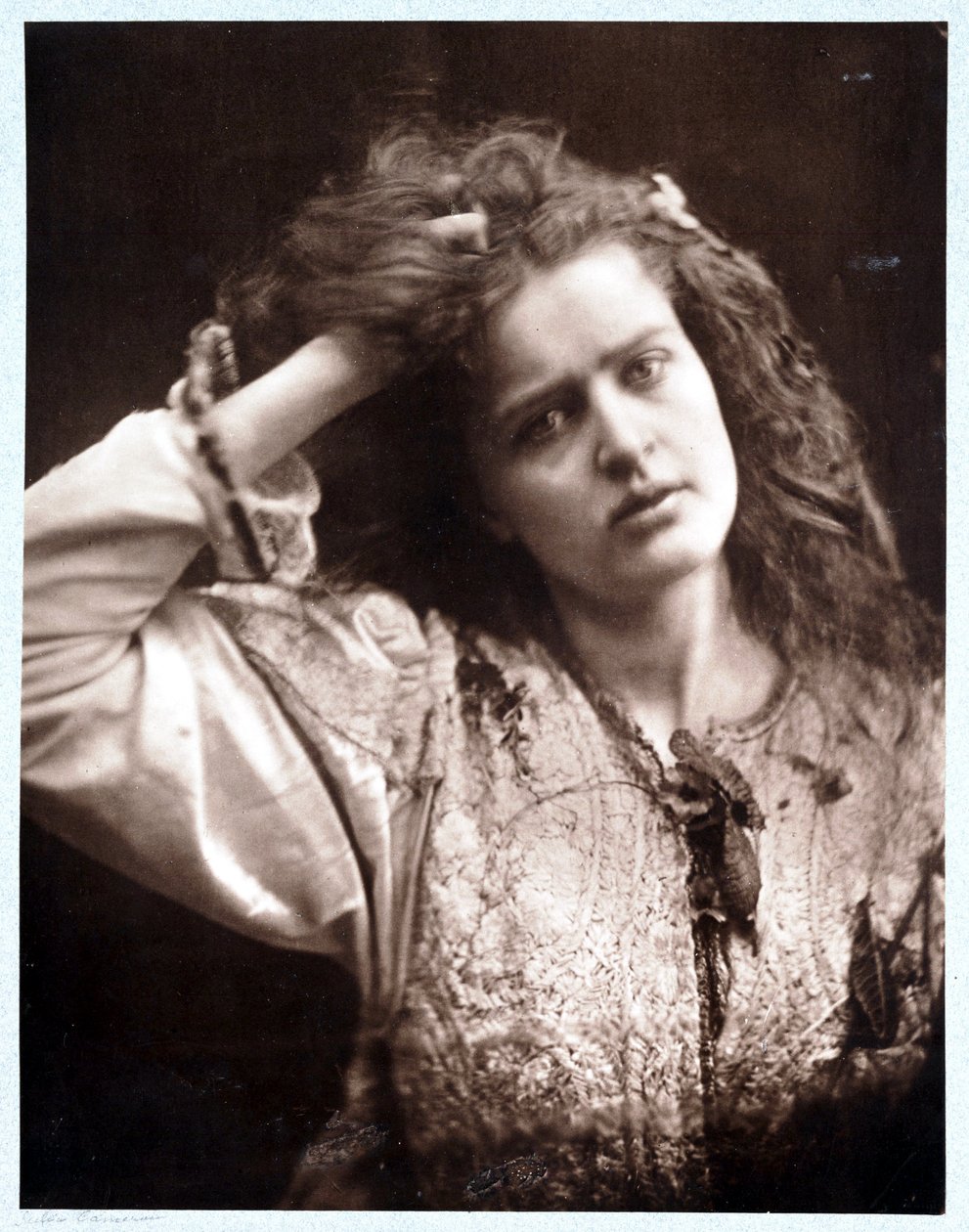 „Ofelia” [Emily Paw] autorstwa Frederick (attr. to) Barnard