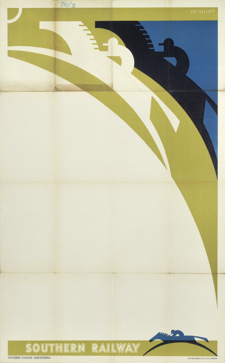 Plakat akcji Southern Railway autorstwa Frederick (attr. to) Barnard