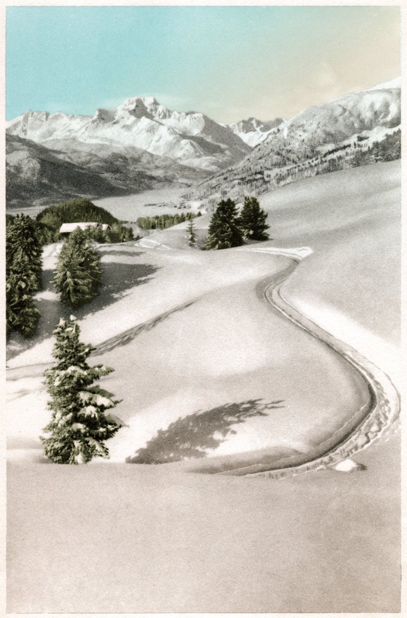 St Moritz, ok. 1930 autorstwa . .
