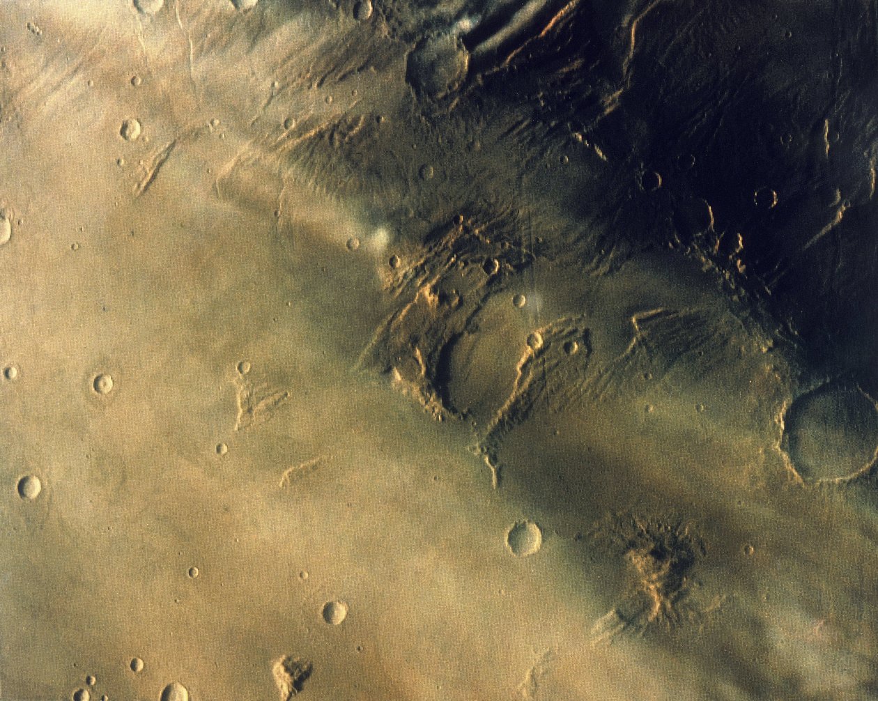 Powierzchnia planety Mars autorstwa Frederick (attr. to) Barnard