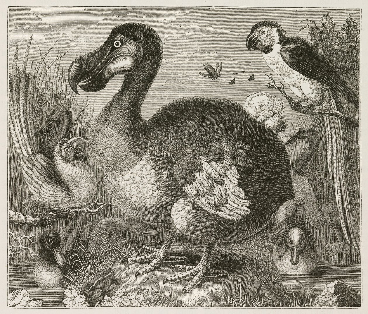 Dodo autorstwa Ferdinand Georg Waldmuller
