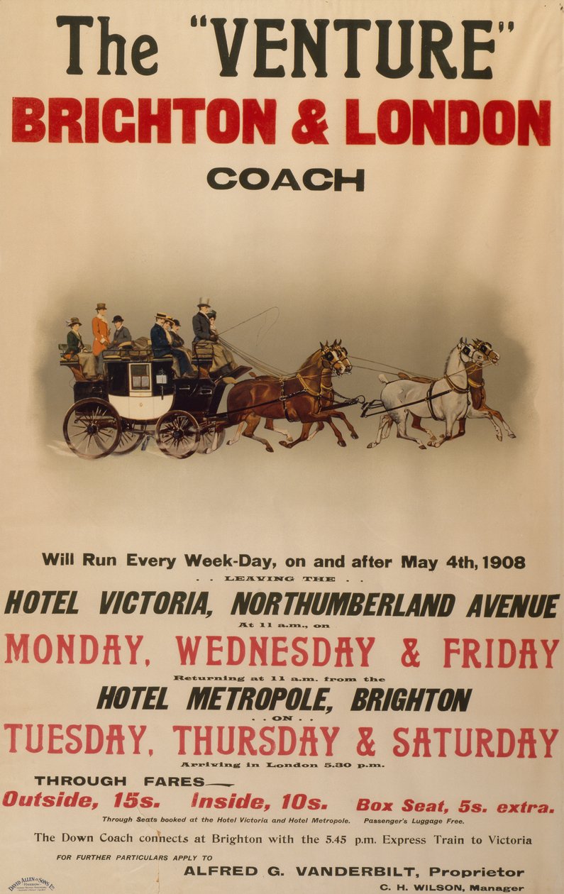 Trener „Venture” z Brighton i Londynu autorstwa . .