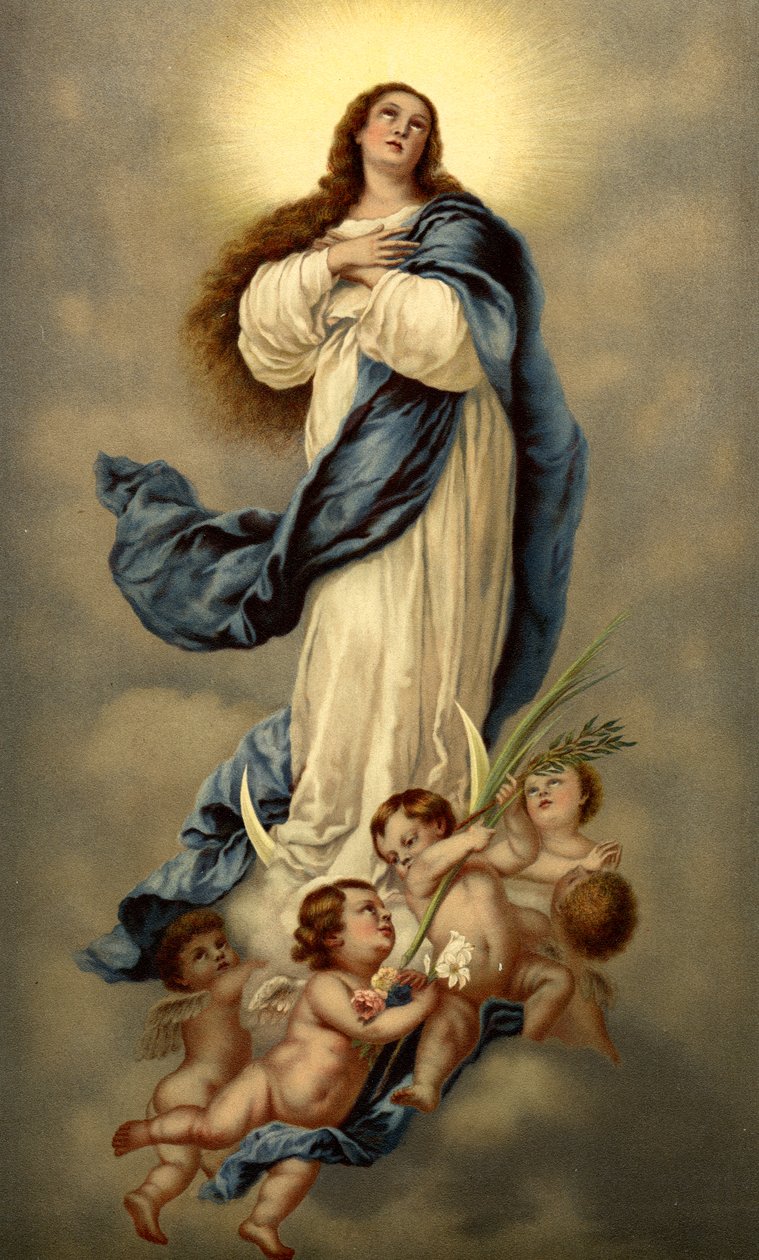 Niepokalana autorstwa after Bartolome Esteban Murillo