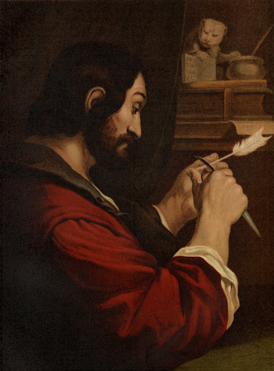 Ewangelista Marek autorstwa after Guercino