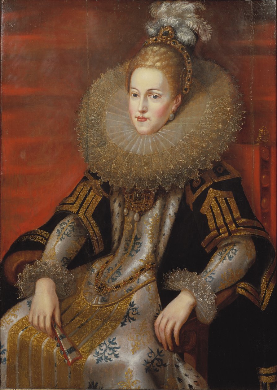 Isabella Clara Eugenia, ok. 1615 r. autorstwa after Peter Paul Rubens
